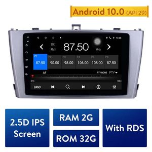 Auto DVD-speler voor TOYOTA AVENSIS 2009-2013 Android 10.0 GPS-navigatiesysteem Hoofdeenheid Bluetooth WIFI Auto Radio WIFI