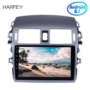 Auto DVD Radio 2Din Android 9 Inch Wifi Bluetooth 4-Core Multimedia Player voor 2007-2010 Toyota Old Corolla Head Unit