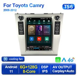 CAR DVD Radio voor Toyota Camry 6 XV 40 50 2006-2011 Multimedia Tesla Vetisch scherm Android Navigation GPS Auto Stereo 2 DIN