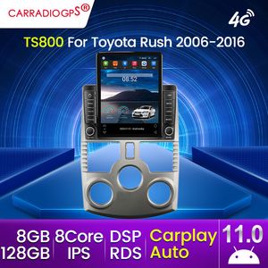 Radio Dvd de coche para TOYOTA RUSH DAIHATSU TERIOS 2006-2016 Octa Core Android GPS navegación coche estéreo Carplay Android Auto
