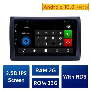 Auto DVD Radio GPS Multimedia Unit Player voor 2010-Fiat Stilo Ondersteuning OBD2 SWC CarPlay DVR Android 10.0 9 Inch 2 DIN 2.5D IPS