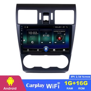 CAR DVD Radiospeler GPS Navigations System 9 inch Android 10 voor Subaru Forester-2015 Ondersteuning achteruitkijkcamera muziek wifi