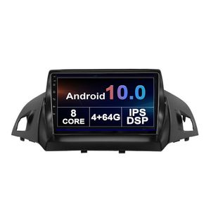Auto DVD Radio Player Navigatiesysteem voor Ford Kuga 2013-2017 met WiFi 4G Ondersteuning Back-upcamera 10 inch Android