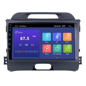 Lecteur Radio dvd de voiture pour 2010 2011-2015 KIA Sportage Android 10 9 pouces HD écran tactile GPS Support multimédia Bluetooth WIFI