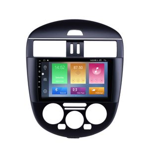 Reproductor de radio Dvd para automóvil para Nissan Tiid 2011-2014 9 pulgadas Android Gps Panel de navegación Multimedia Pantalla táctil Estéreo automático Bluetooth Enlace espejo WIFI USB