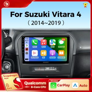 Voiture DVD Radio Wireless Carplay Android Auto pour Suzuki Vitara 4 2014-2019 4G Multimedia Player GPS 2 Din Autoradio