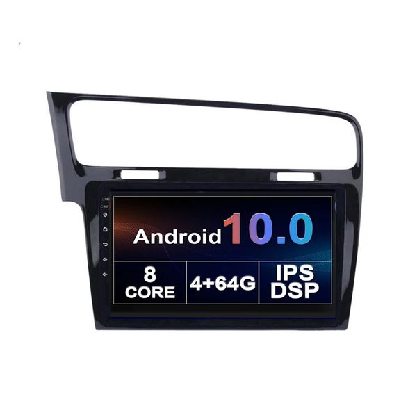 Radios DVD para coche 2din Android para VW GOLF 7 2014-2018, venta de reposacabezas con reproductor Mirror Link, venta al por mayor de fábrica