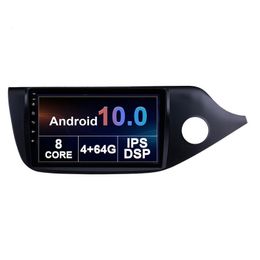 Auto DVD Videospeler GPS-navigatie Android 10 voor Kia CEED 2012 20132014 RHD Auto Radio Stereo Multimedia Scherm Hoofd Eenheid OEM Service