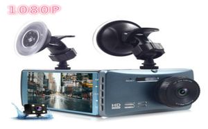 CAR DVR Registrador de video de 36 pulgadas 1080p Full HD Blackbox DVR Manual de usuario DashCamdash Camera con cámara retrovisa automática9936693