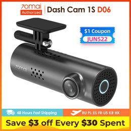 Auto dvr 70mai Dash Cam 1S DVR Wifi 1080P HD Nachtzicht Gsensor Voertuig Camera Videorecorder engels Voice Control MonitorHKD230701
