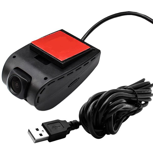 Cámara Dvr para coche, cámara Usb Dvr para Android 4,2/4,4/5.1.1/6.0.1, grabadora de conducción para PC de coche