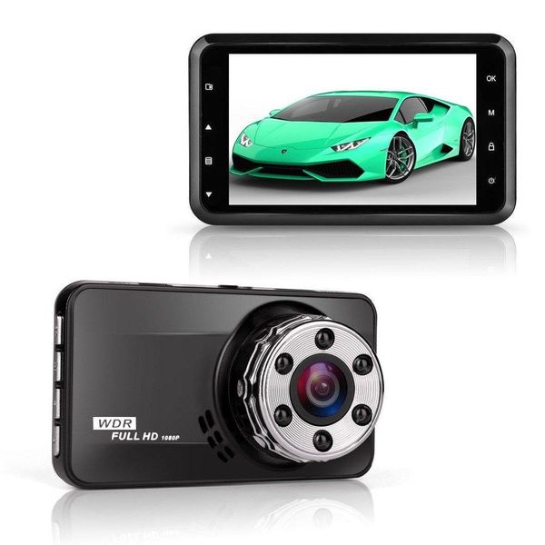 Car Dvr Car Dvrs 3,0 pulgadas Dvr lente dual Ips Sn HD 1080P cámara grabadora registrador de vídeo Carcam Dash Cam Vehiclet638Add Drop Delivery Ot059