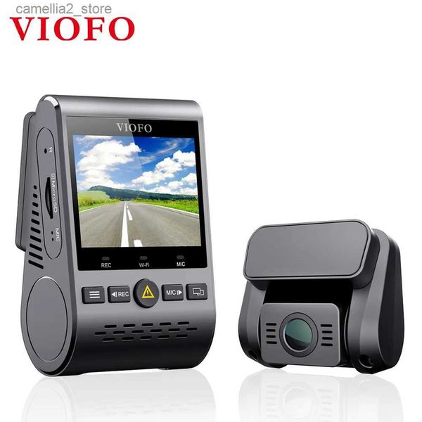 car dvr Caméra de tableau de bord DVRS de voiture avec caméra de recul Enregistreur vidéo de voiture Full HD Vision nocturne 2 enregistreur de caméra avec capteur G A129DUO Dashcam Q231115