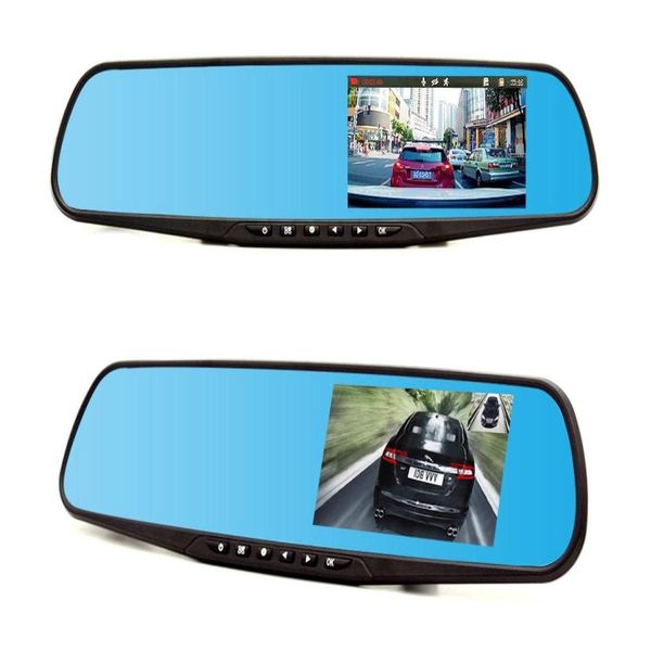 Coche Dvr Coche Dvrs Dvr Cámara Doble Lente Fl HD 1080P Grabadora De Estacionamiento Videocámara Electrónica Suministros Para Perros Imagen De Inversión 7667618 Dr Otosm