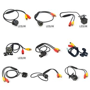 Auto DVR Auto achteruitzicht Camera 4 LED Nacht Visie Reversing Auto Parking Monitor CCD Waterdichte 170 graden HD -video