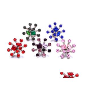 voiture dvr Fermoirs Crochets Strass Gadget Chunk Feux D'artifice 18Mm Snap Button Charms Bk Pour Snaps Diy Bijoux Résultats Fournisseurs Cadeau Drop Deliv Dhivx