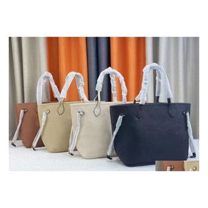 dvr del coche Bolso cruzado para mujer Bolso Shoder Tienda de gran capacidad Dos carteras pequeñas M45685 Bolsas de entrega directa Accesorios Lage Moda Dh6Ec