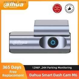 car dvr Dahua M6 Dash Camera 1296P WiFi 139 Angle Enregistreur de voiture Crash Latch AI Commande vocale Vision nocturne 360 Objectif rotatif Dashcam Q231115