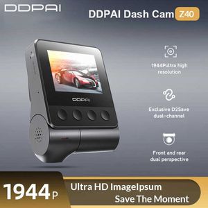 CAR DVR DDPAI Z40 Dash Cam Registrador de cámara dual IMX335 1944P HD Video GPS Rastreo 360 Rotación Wifi DVR 24h Estacionamiento ProtectorHKD230701