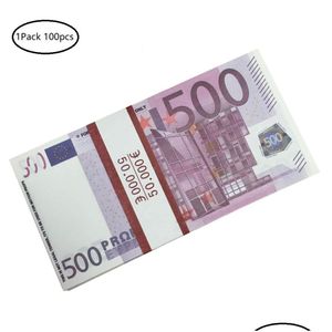 Voiture DVR Dolls Prop Money Copy Banknote Festive Party Toy Currency Fake Euro Enfants Gift 50 Dollar Ticket Faux Billet Drop Livrot T DHBOM78FC9IYU