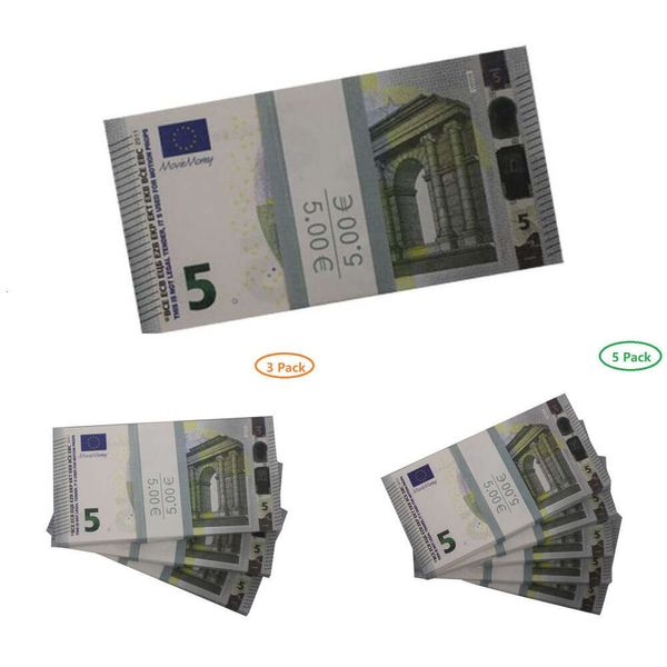 Coche Dvr Muñecas Prop Dinero Faux Billet Copia Papel Festivo Fiesta Juguetes EE.UU. 20 50 100 Dólar falso Euro Película Billete para niños Christma8224357L11OTUW0