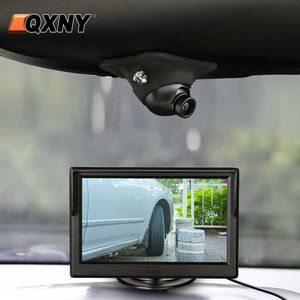 Voiture dvr vue arrière avant stationnement caméra de recul Vision nocturne 435 pouces moniteur pour véhicule gauche droite image inverséeHKD230701