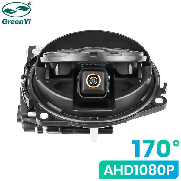 Voiture dvr GreenYi 170 ° AHD 1080P Badge Flip Emblème Caméra de recul pour VW Golf Polo CC Beetle Magotan B6 B7L B8 EOS Troc Passat R CarHKD230701