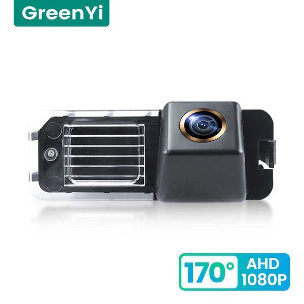 Coche dvr GreenYi 170 ° HD 1080P cámara de visión trasera para VW Polo 6R V Golf 6 Passat CC MK6 Magotan Bora visión nocturna inversaHKD230701
