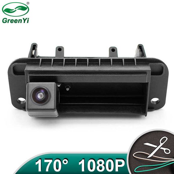 Voiture dvr GreenYi HD AHD 1080P Caméra de recul de poignée de coffre de véhicule pour Mercedes Benz Classe C C180 C200 C260 MB W204 W205 S204 W212HKD230701