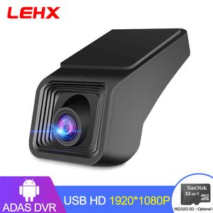 Auto dvr LEHX X8 camera Full HD 1080 P ADAS DVR Video Recorder Dash Cam Night Versie parking Voor radio Android PlayerHKD230701