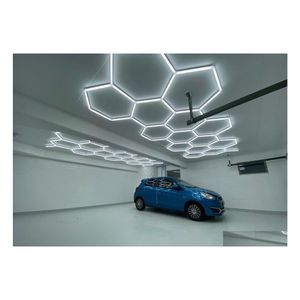 Coche DVR Barras de luz Luces de trabajo Hexágono personalizado para el estudio de automóviles Detalle Taller Lámpara Drop Entrega Móviles Motocicletas Iluminación Acce Dhnbr