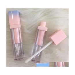 Auto DVR PACKING Flessen 5 ml Pretty Empty Gradient Pink Lip Gloss Tube Mini Diy Balm Bottom Container Make -up Refulable Beauty Tool 20 stks Dro DHN6U