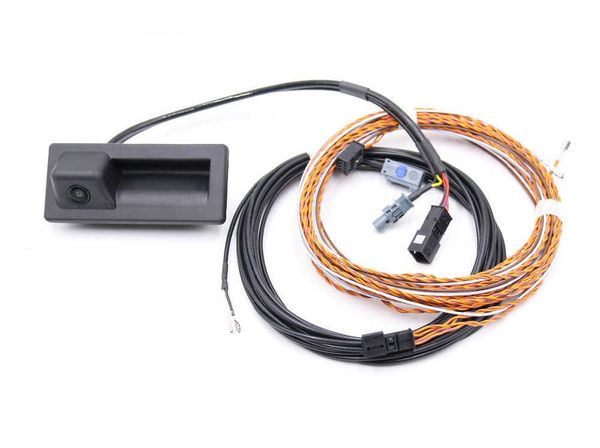 Cámara dvr para asa de maletero de visión trasera de coche con arnés de cableado de línea de guía Highline para Skoda Octavia MK3 SUPERB 3VHKD230701