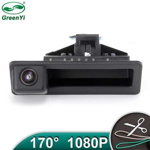 Auto dvr Fahrzeug HD AHD 1080P Fisheye Objektiv Reverse Backup Stamm Griff Kamera Für BMW 5 Series X6 E39 e60 E70 E82 E90HKD230701