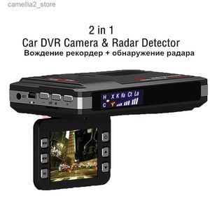 DVR de voiture Détecteur de vitesse radar à débit de 170 degrés Caméra DVR de voiture Dashcam Enregistreur vidéo Enregistreur G-Sensor Vision nocturne Enregistreur automatique de voiture Q231115