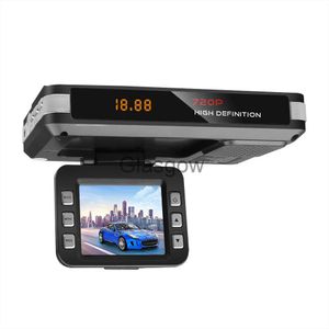 Auto DVR's 9V ~ 24V 2 In 1 Auto DVR Dash Camera 6 Talen Rijden Recorder Video Camera Rijden Radar Detector Dash Cam Met Nachtzicht x0804 x0804