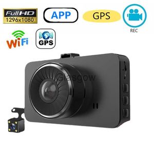 DVR de voiture DVR de voiture WiFi Full HD 1080P Dash Cam Vue arrière Caméra de véhicule Enregistreur vidéo Vision nocturne Auto Dashcam Enregistreur GPS Accessoires de voiture x0804 x0804 x0806 x0809