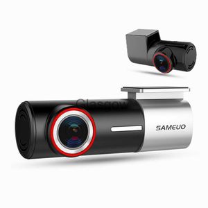 DVR para coche Cámara de salpicadero delantera y trasera 2K 1440P Coche DVR wifi Cámara de marcha atrás dashcam grabadora de vídeo visión nocturna 24H Monitoreo de estacionamiento Sameuo x0804 x0804