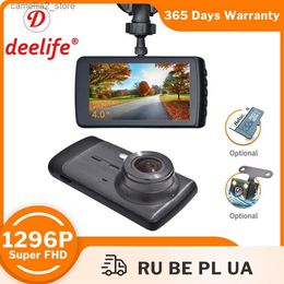 Auto DVR's Deelife Dash Cam Auto DVR Camera Dashcam Videorecorder Black Box Q231115