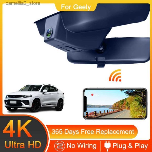 DVR de voiture pour Geely Tugella Xingyue FY11 Atlas PRO STAR ZONE 4K Dash Cam pour enregistreur de caméra de voiture Dashcam WIFI dispositifs d'enregistrement Dvr de voiture Q231115