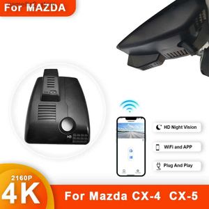 DVR de voiture pour MAZDA CX-4 CX-5 2021 2022, caméra de tableau de bord 4k personnalisée, enregistreur de caméra de voiture, Dashcam WIFI, dispositifs d'enregistrement Dvr de voiture Q231115