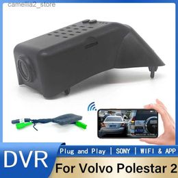 Auto DVR's Nieuw! Plug en play Auto Dvr Dash Cam Camera Video Recorder Origineel Voor Volvo Polestar 2 2020 2021 2022 2023 HD 1080P DashCam 170 Q231115