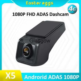 Auto DVR's X5 Full HD 1080P Mini Auto DVR Camera 170 Graden Groothoeklens ADAS Dashcam Auto Video Recorder Gsensor Dash Camera x0804 x0804