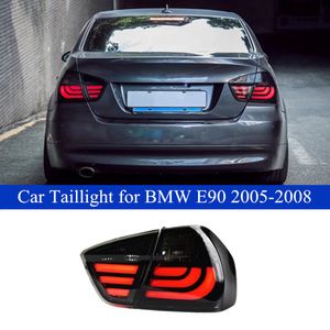 Clignotant dynamique de voiture feu arrière pour BMW série 3 E90 LED frein arrière feu arrière antibrouillard 2005-2008 320i 325i feu arrière