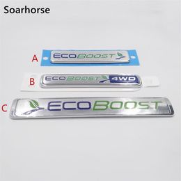 Autocollant d'emblème de voiture Ecoboost pour Ford Focus Kuga Escape F-150 hayon remplacer Sticker306r