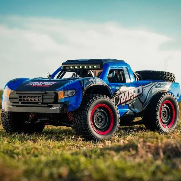 Car Electric / RC Car JJRC Q130 24G RC CAR 114 70KMH 4WD MOTEUR sans pinceau Remote Control Car Vapée High Speed Drifting Off Road Truck Adult Chi