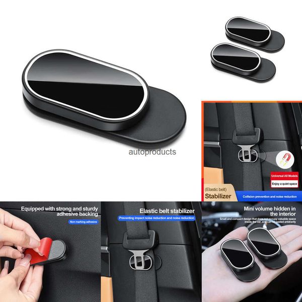 Support de ceinture de sécurité pour voiture, 1/2 pièces, dispositif stabilisateur, fixation solide, accessoires d'intérieur pour Tesla VW BMW Nissan Hyundai