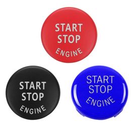 Auto Motor Start Stop Knop Vervangen Schakelaar Cover Accessoires Sleutel Decor Voor Bmw X1 X5 E70 X6 E71 Z4 e89 3 5 Serie E90 E91 E602226