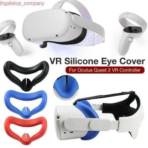 Cubierta de máscara de ojo de automóvil para Oculus Quest 2 Gastes VR Silicona Anti-Sweat Anti-Leakage Bloqueo de luz Cubierta ocular Oculus Quest 2 Accesorio