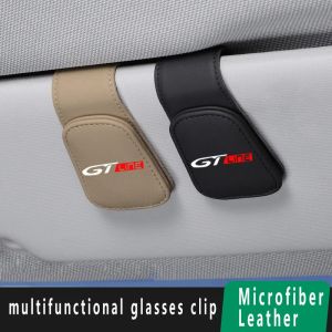 Auto -bril Holder Bril Storage Clip voor Peugeot GT GTI Gtlin 208 307 308 2008 3008 106 Auto -zonnebrillen Holder Accessoires